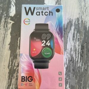 New smart watch color black